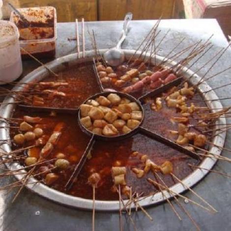 串签麻辣烫