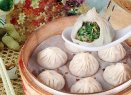 尊客来蟹黄汤包