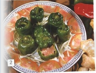灯笼青椒肉 灯笼青椒肉